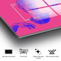 Wallity Pintura Decorativa de Vidrio Templado UV-766 70 x 100 cm Multicolor